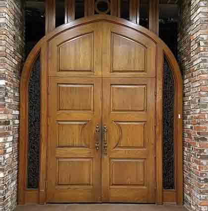 Large Ornate Door in Dallas, Texas.