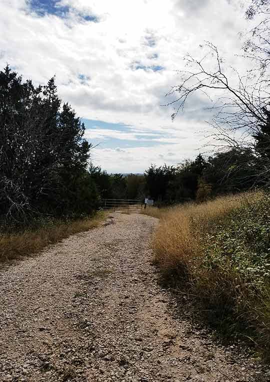 Mckinney State Park, TX - No Access Road